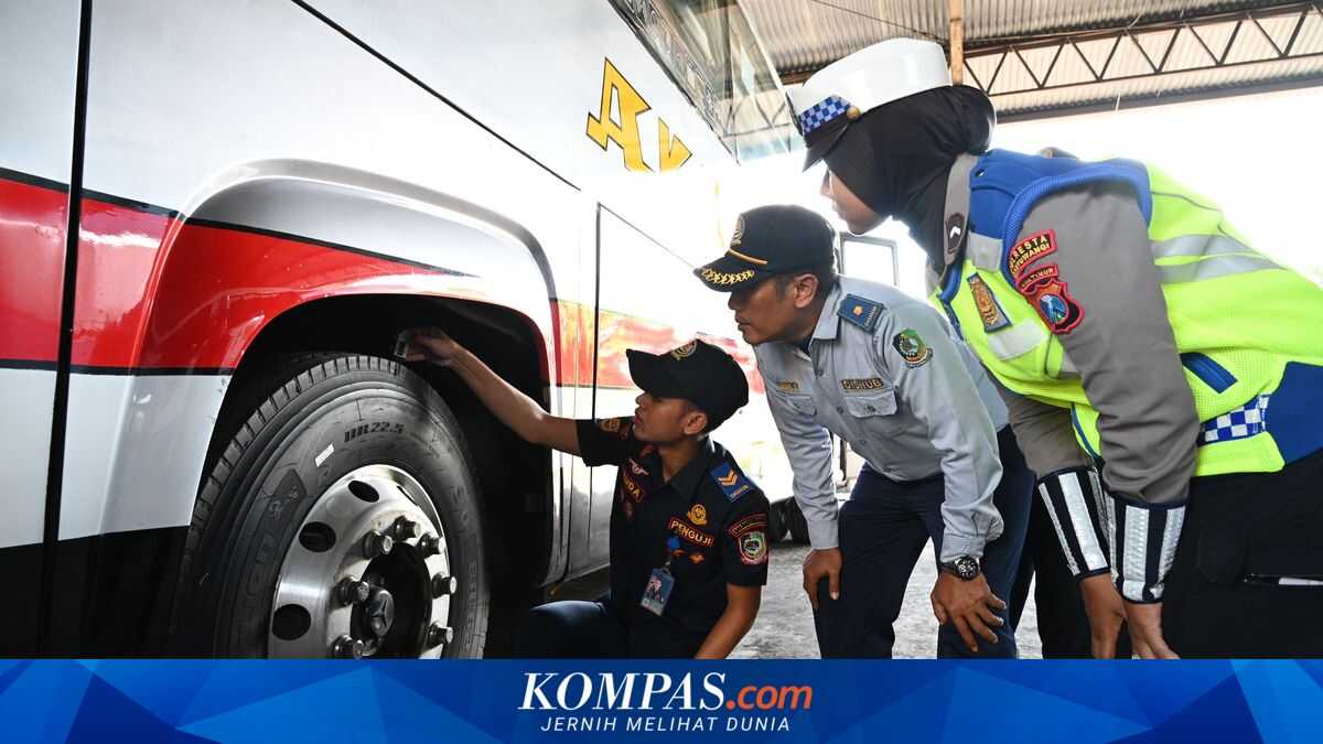 Ministry of Transport intensifies mudik bus inspections, to be conducted until 29 March