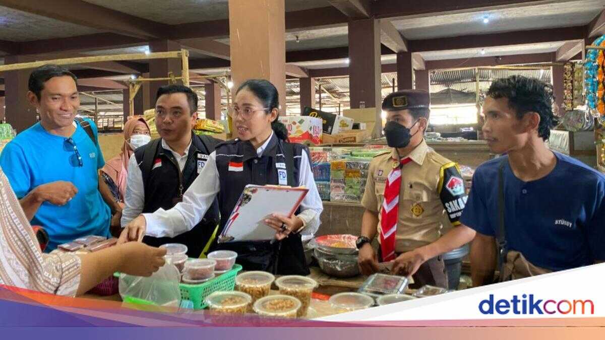 Six foods containing borax found in markets in West Lombok and East Lombok
