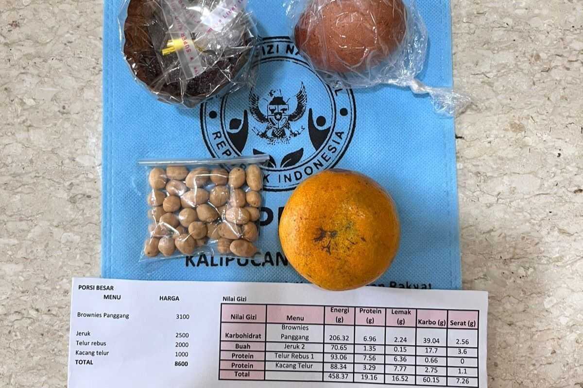 Jepara's Nutrition Service Units to Display Price Labels and Nutritional Information