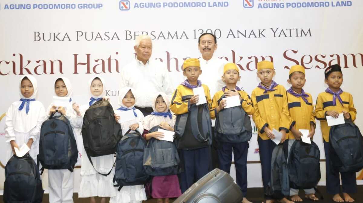 Agung Podomoro Land Distributes Aid to Thousands of Orphans during Ramadhan 2026