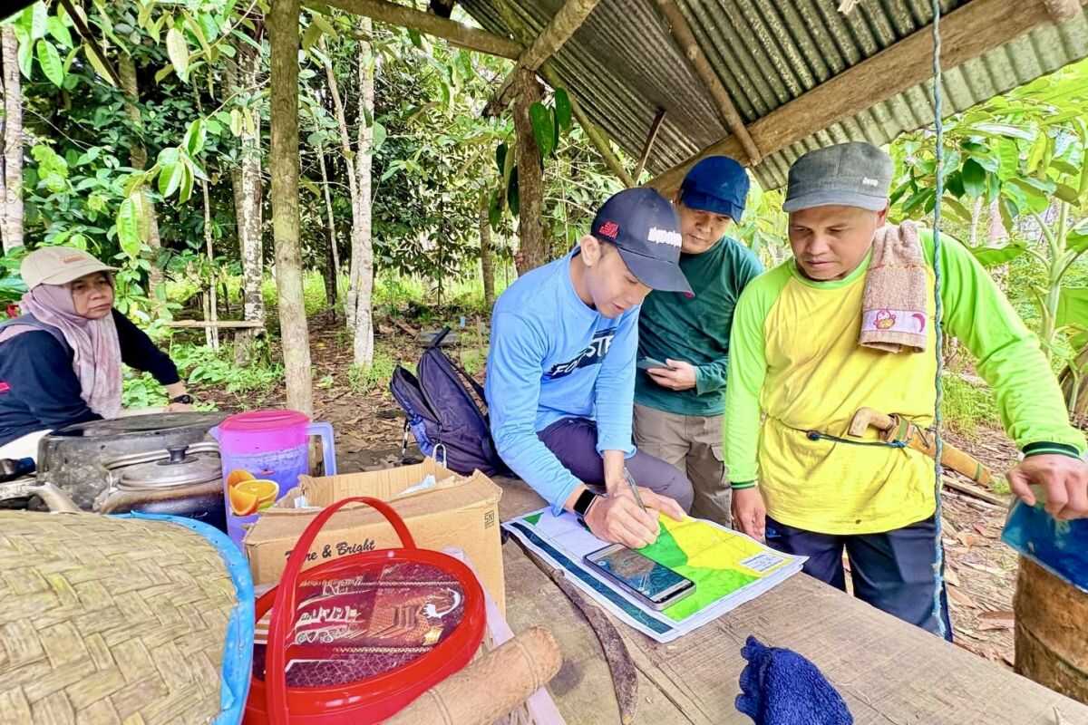 South Kalimantan Forestry Office Verifies Agroforestry FOLU Location in Tabalong