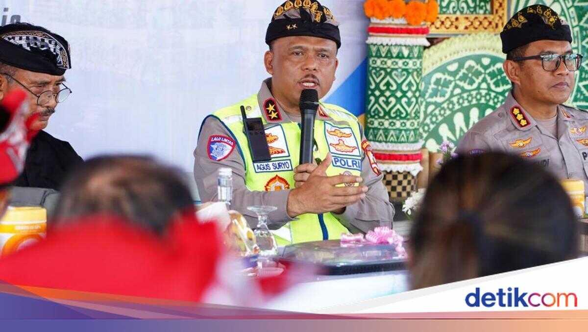 Kakorlantas Holds 'Polantas Menyapa' in Bali, Ensuring Lebaran and Nyepi are Safe