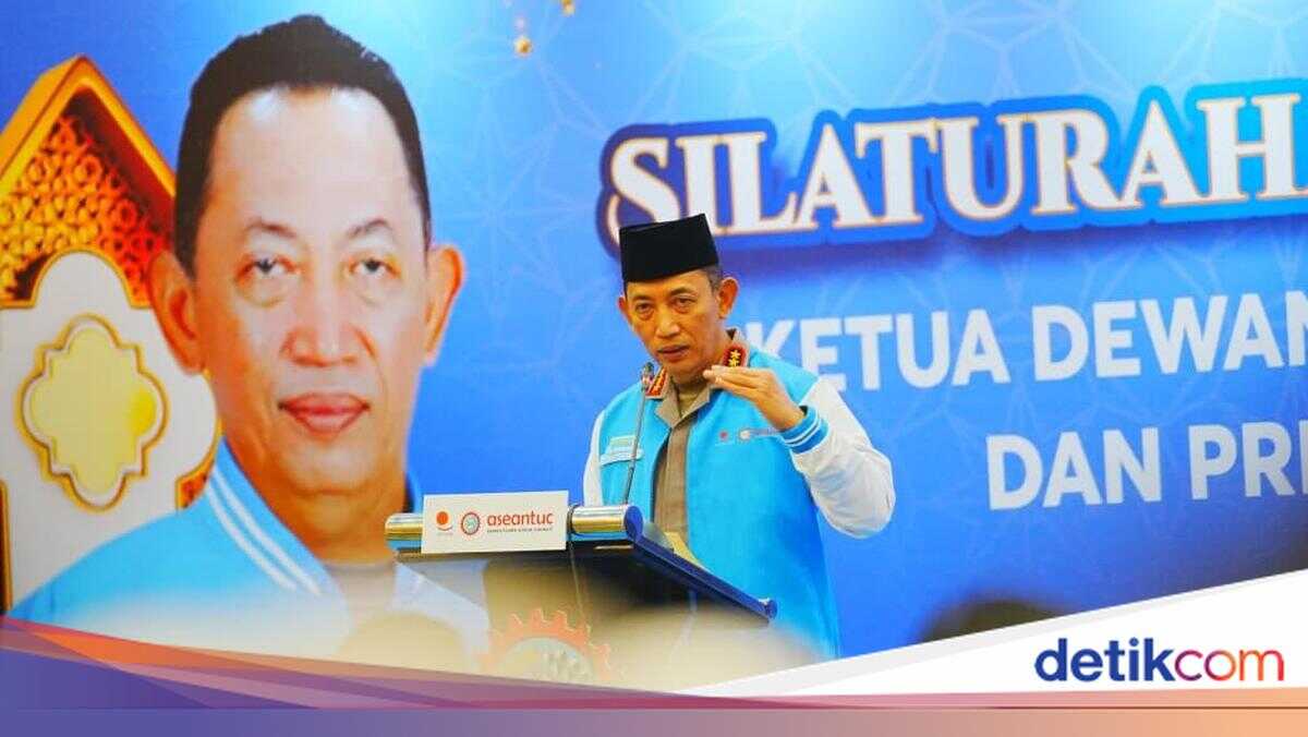 Indonesian National Police Chief Applauds KSPSI for Campaigning for Workers' Rights: Orderly and Constructive