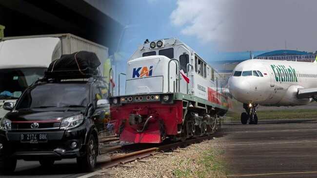 Jakarta–Surabaya homecoming: car, train or plane, which is cheaper?
