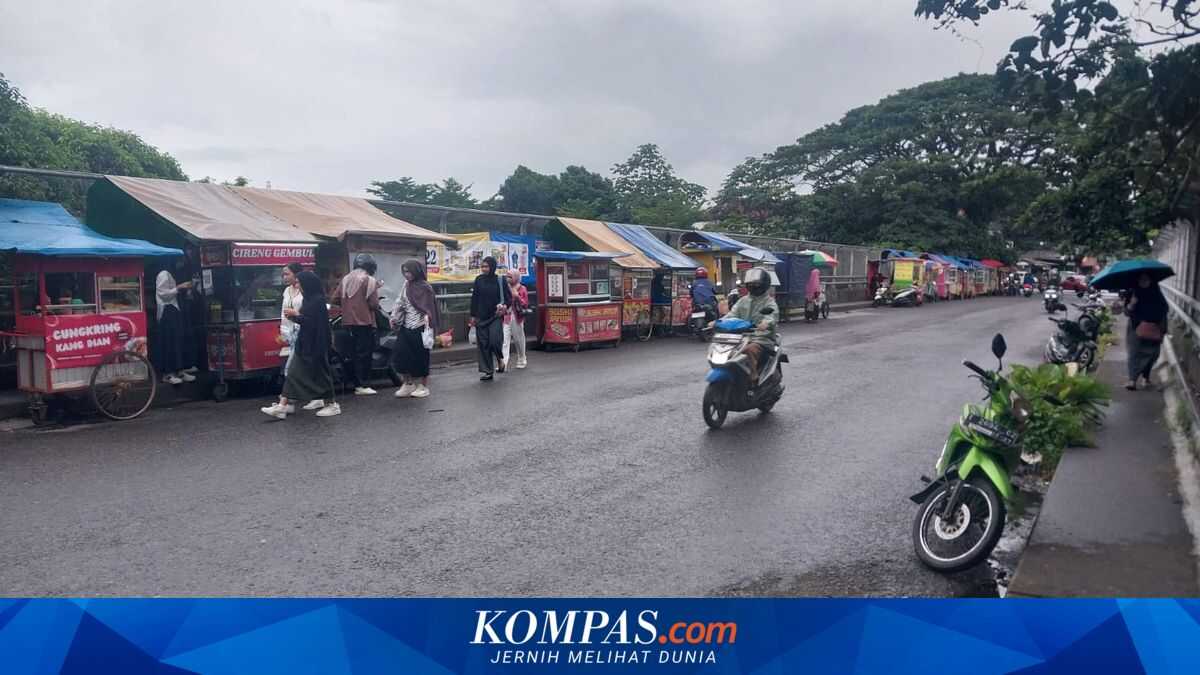 Bogor City Government to Relocate Street Vendors Blocking the Pedestrian Path on Pakuan Bridge