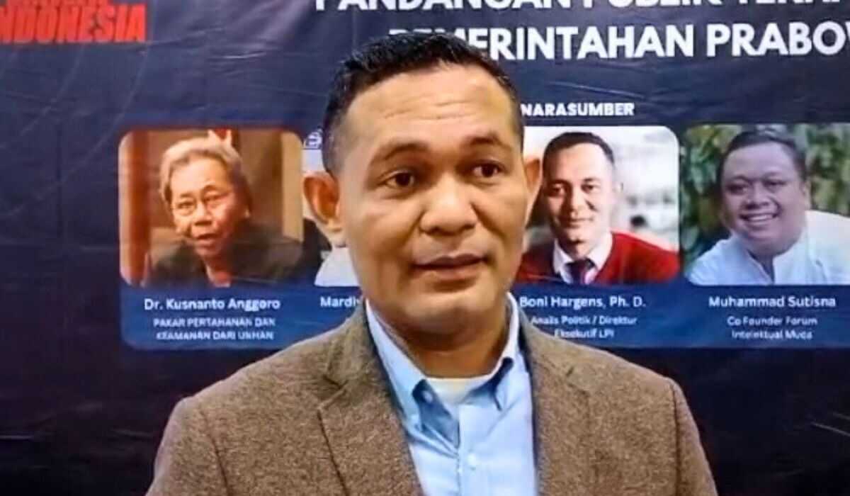 Backing Dasco's Call, Boni Hargens: National Unity Is Key to Facing Global Turmoil