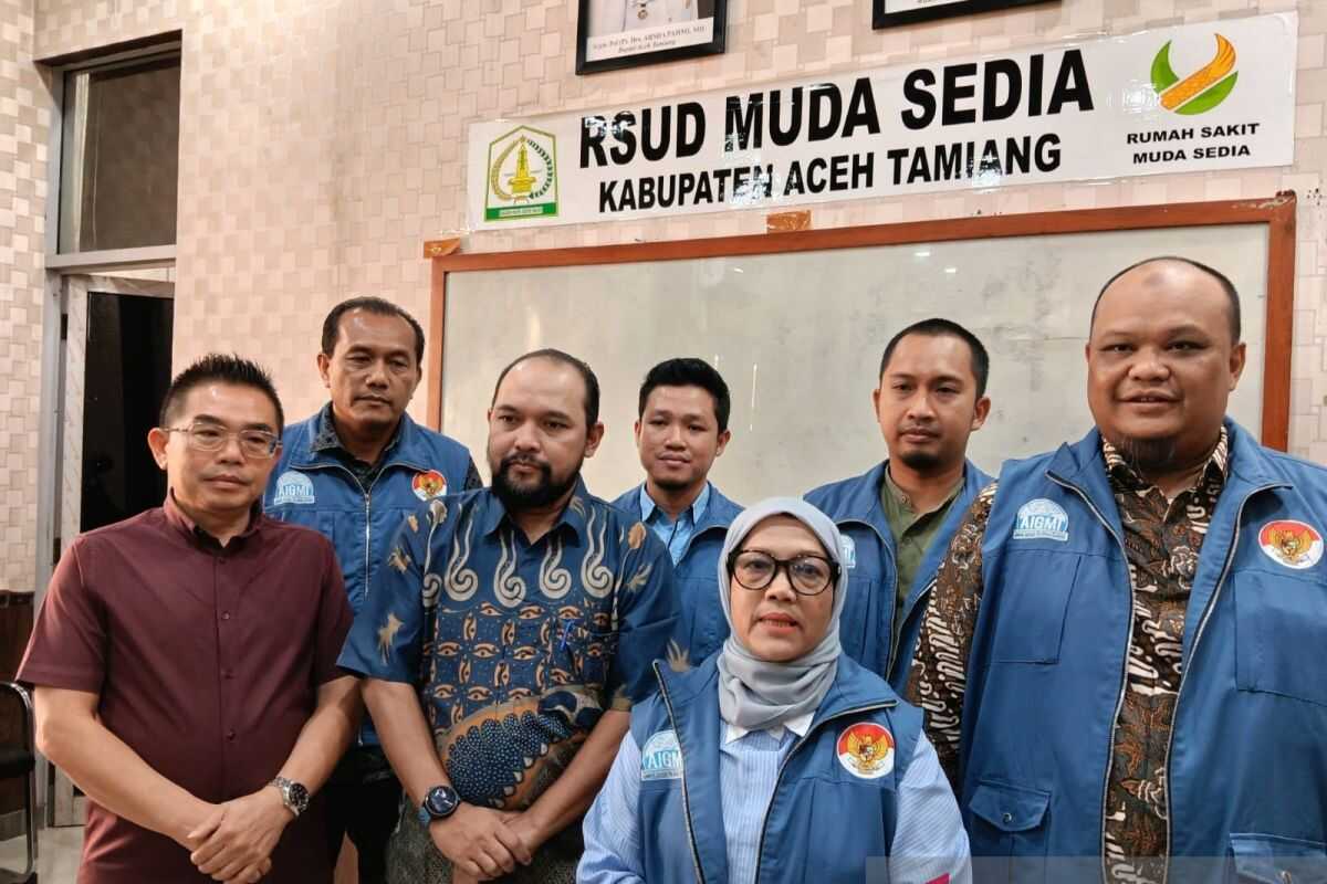 AIGMI donates Rp1.162 billion medical gas installation to RSUD Aceh Tamiang