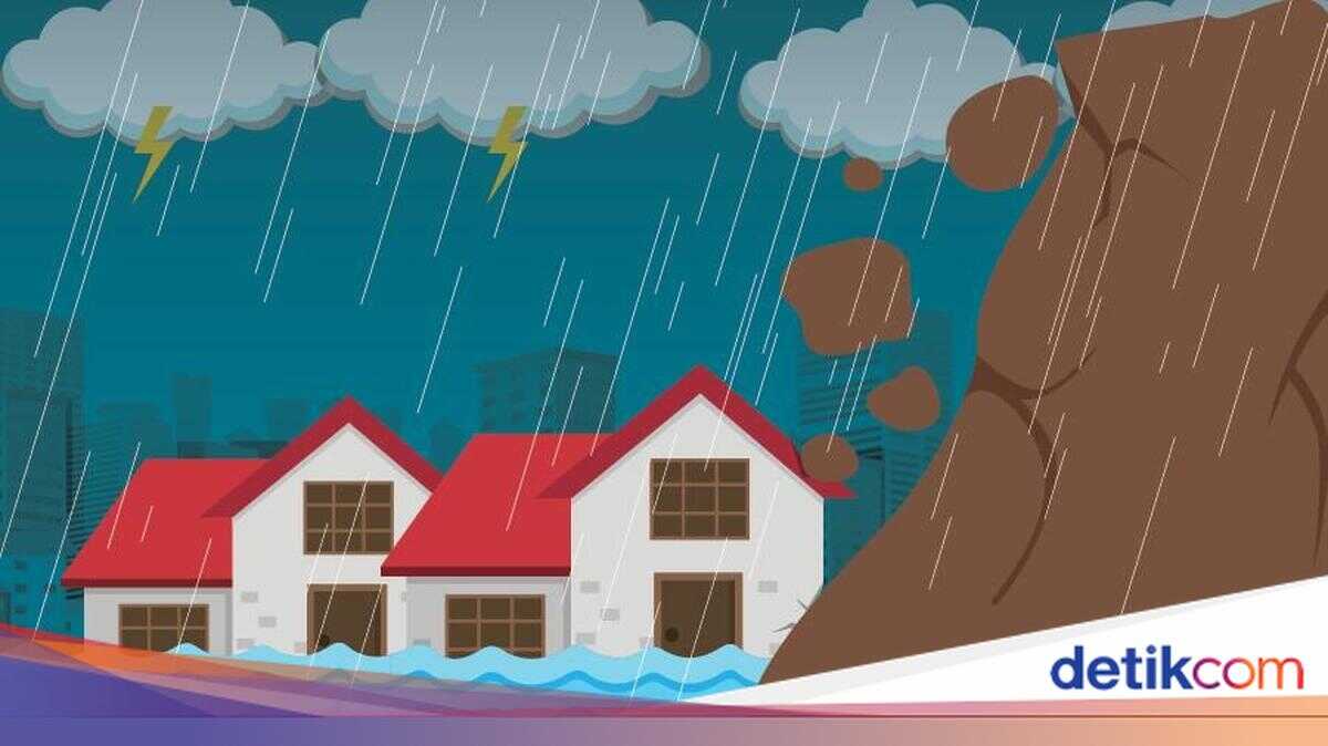 Rain Triggers Landslide in Tebet, Six Rental Housing Units Affected