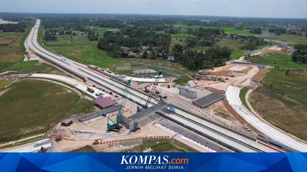 Lubuk Alung Interchange progress reaches 21 percent; new access to Padang–Sicincin Toll