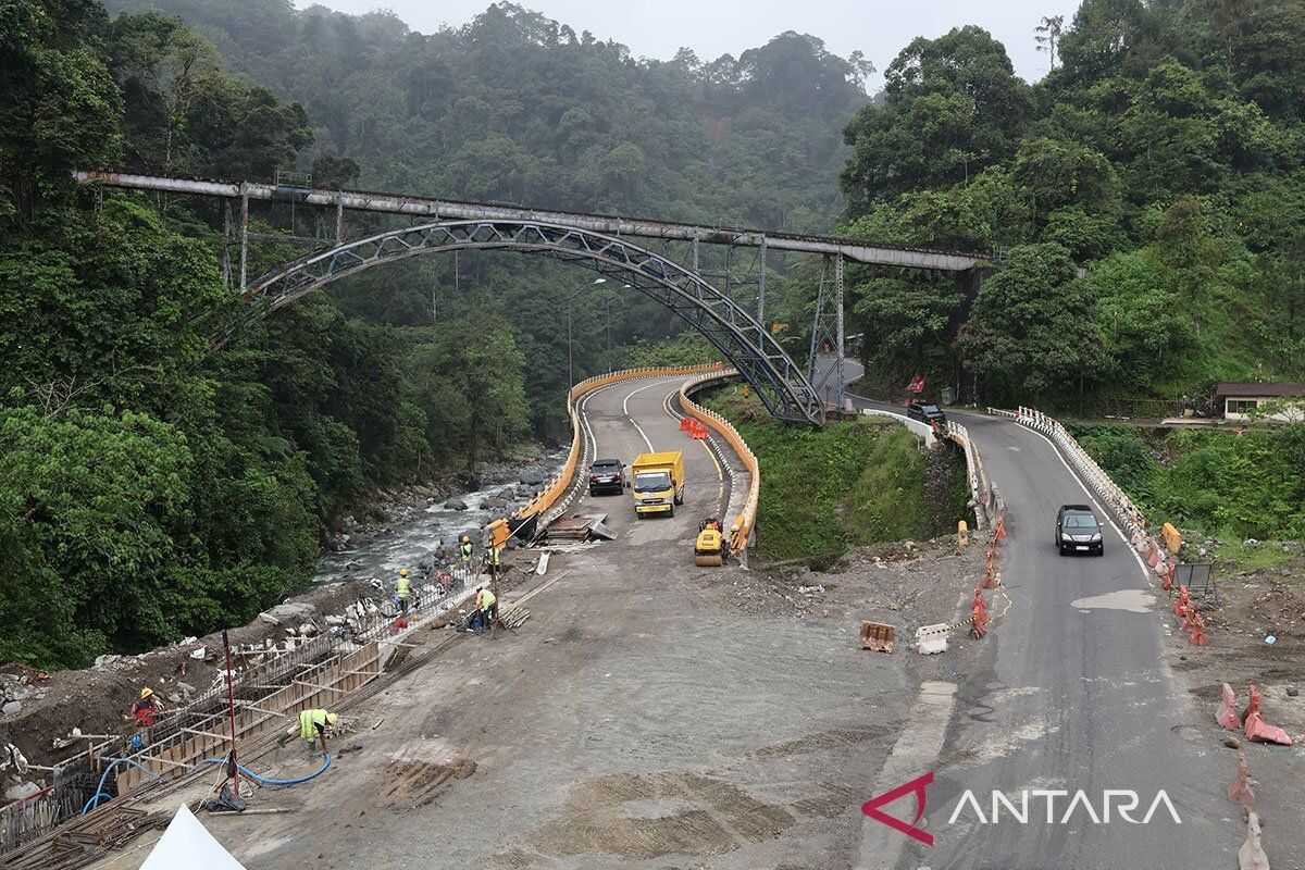 BPJN Sumbar ensures Twin Bridges are fully functional during Idul Fitri