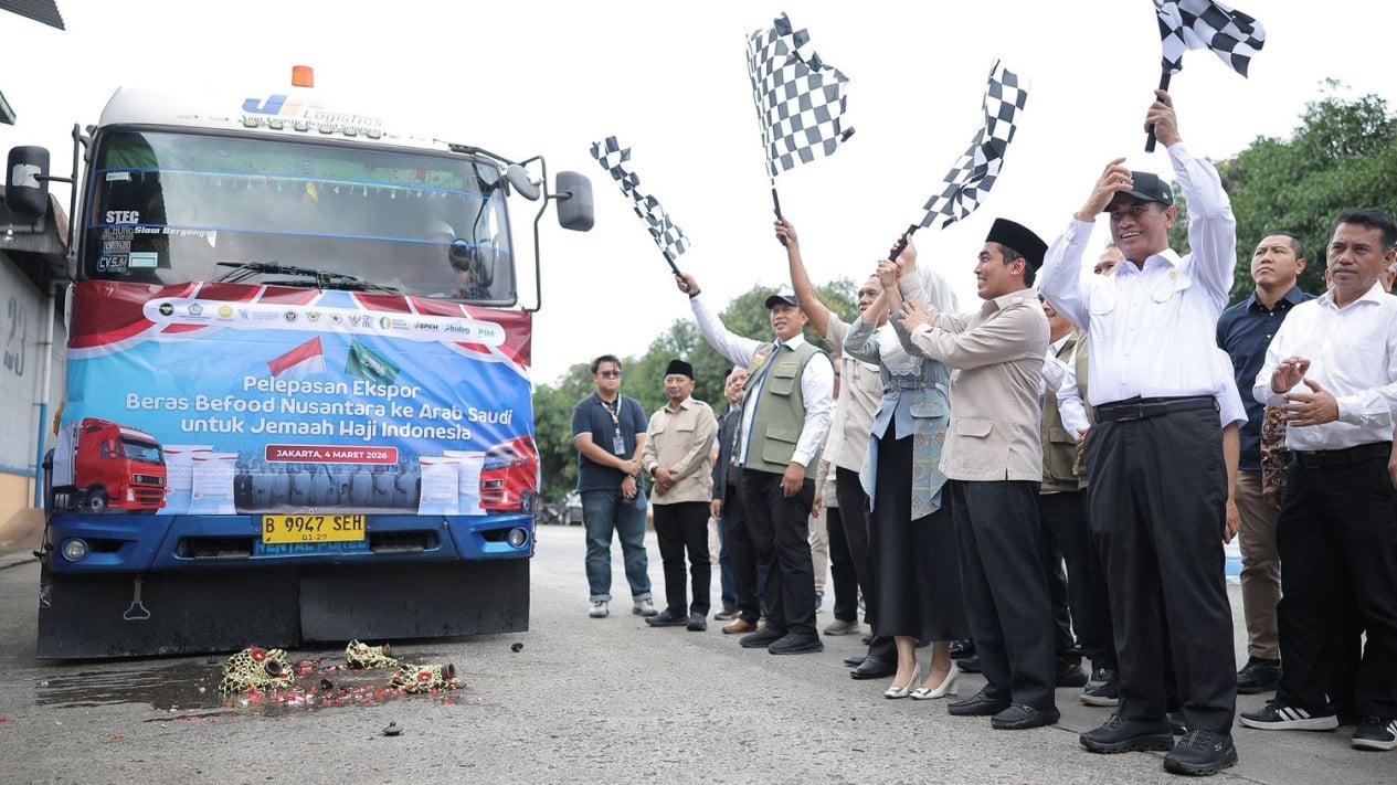 Export of 2,280 Tonnes of Rice to Saudi Arabia, Academics Say It Demonstrates Indonesia's Sustainable Self-Sufficiency
