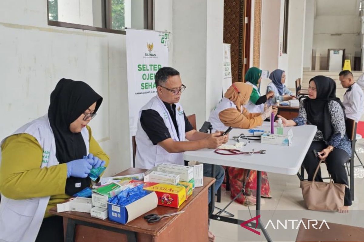 Baznas RI Provides Free Health Services for Mustahik in Bekasi