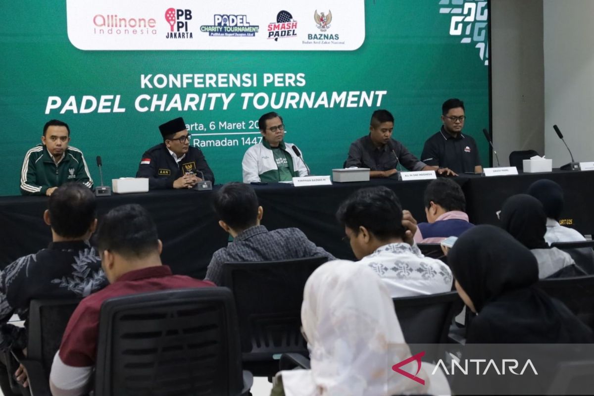 Baznas RI and PBPI Call on the Public to Donate Through the Padel Charity Tournament 2026