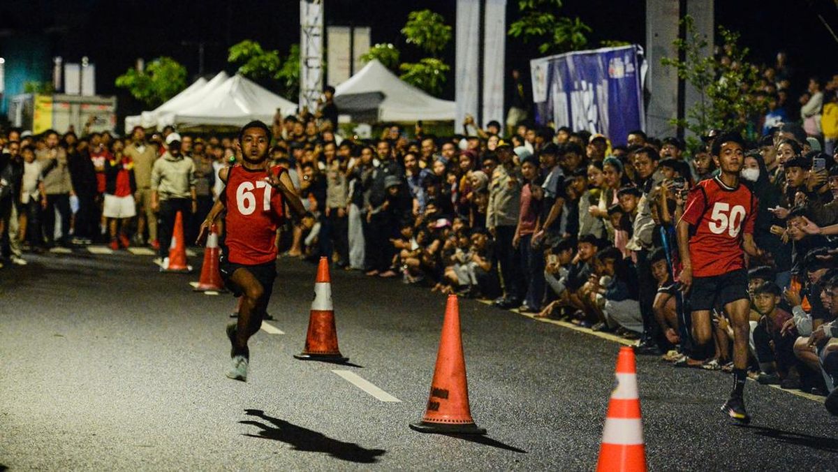 64 Participants Take Part in Legal Night Run in South Tangerang