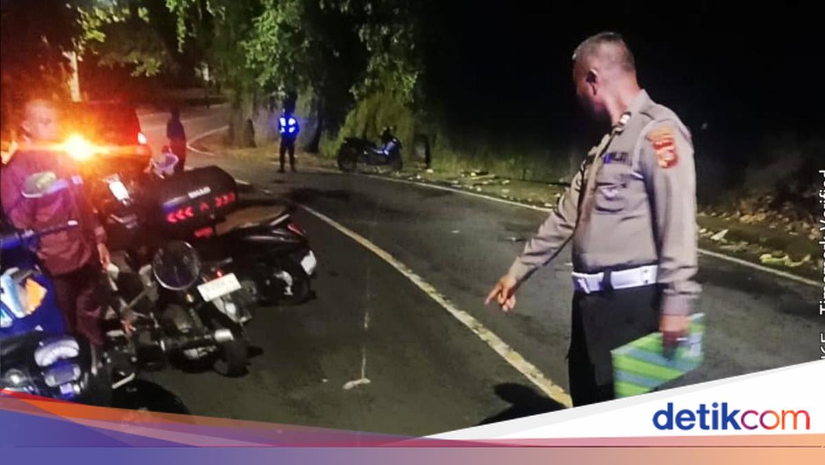 Out-of-control motorcycle rider dies after colliding with LPJU pole in Banjarangkan, Klungkung