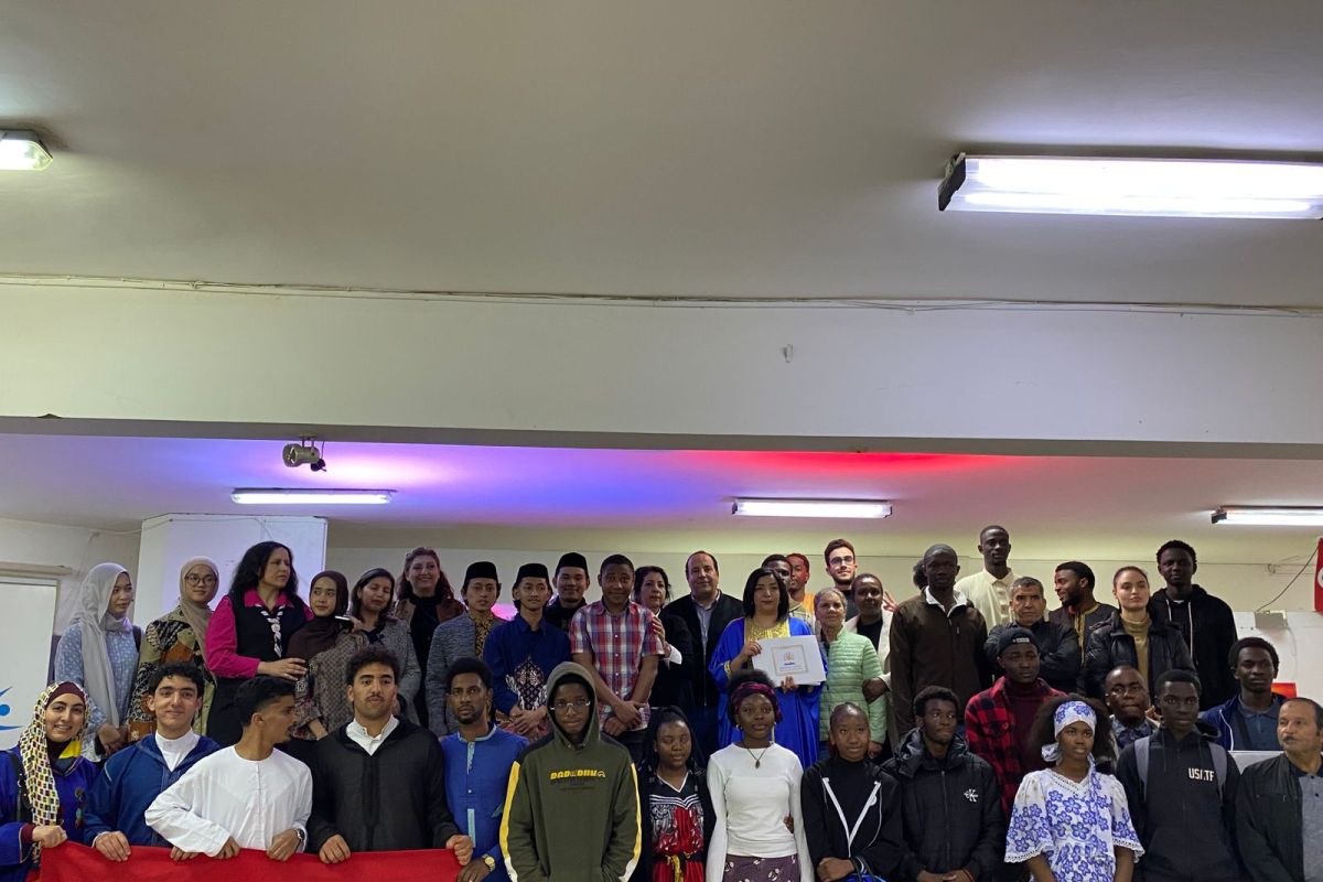 Indonesian students in Tunisia introduce Nusantara culture during iftar