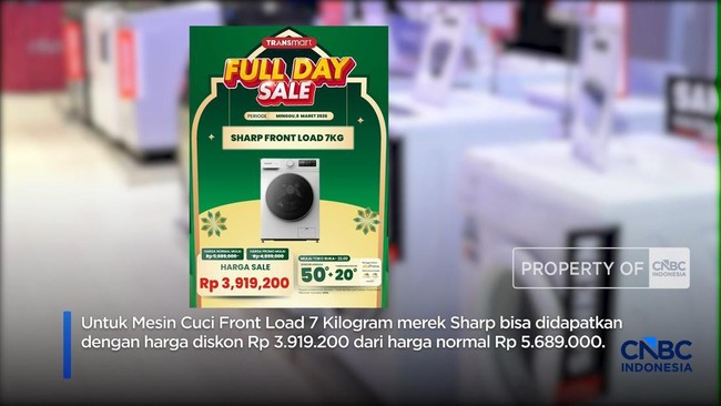 Video: Big Discounts on Front-Load Washing Machines at Transmart