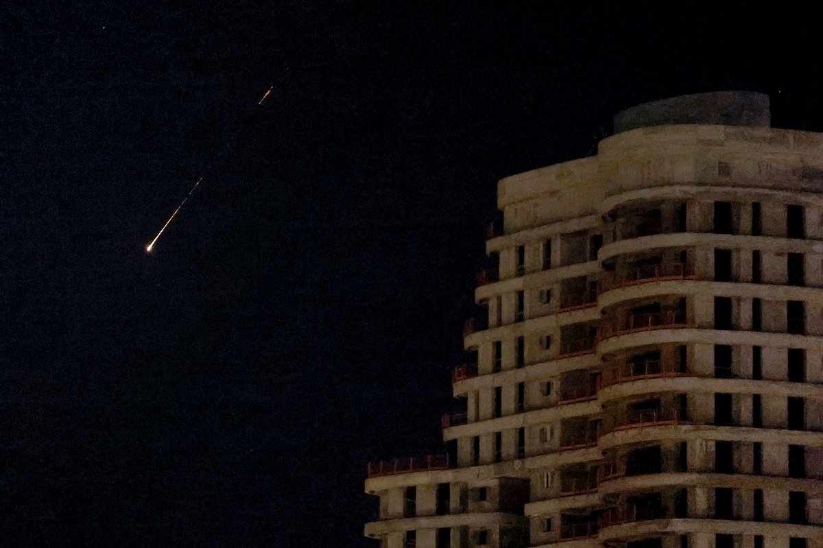 Iranian missile strike hits Israel as air-raid sirens ring out in Haifa and Beersheba
