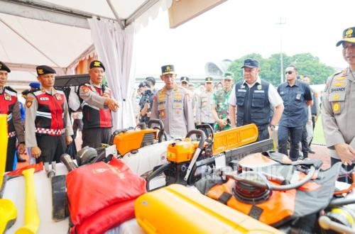 Ahead of the Mudik Season, the Police Chief Confirms Readiness of Resources and Personnel to Face Disasters