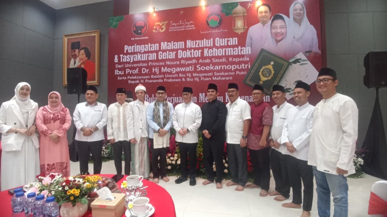 Megawati's Heroism Lauded At Bamusi PDIP Nuzulul Quran Event