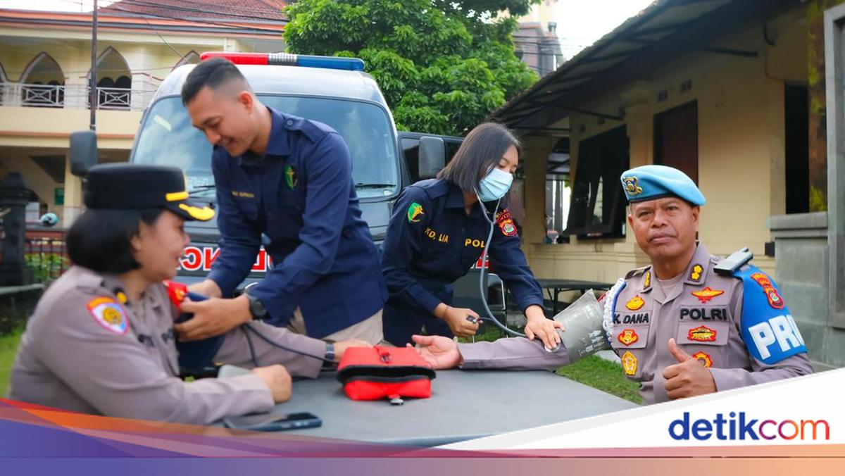 Bali Police Provide On-Site Medical Services for Personnel of Operation Cipkon Agung 2026