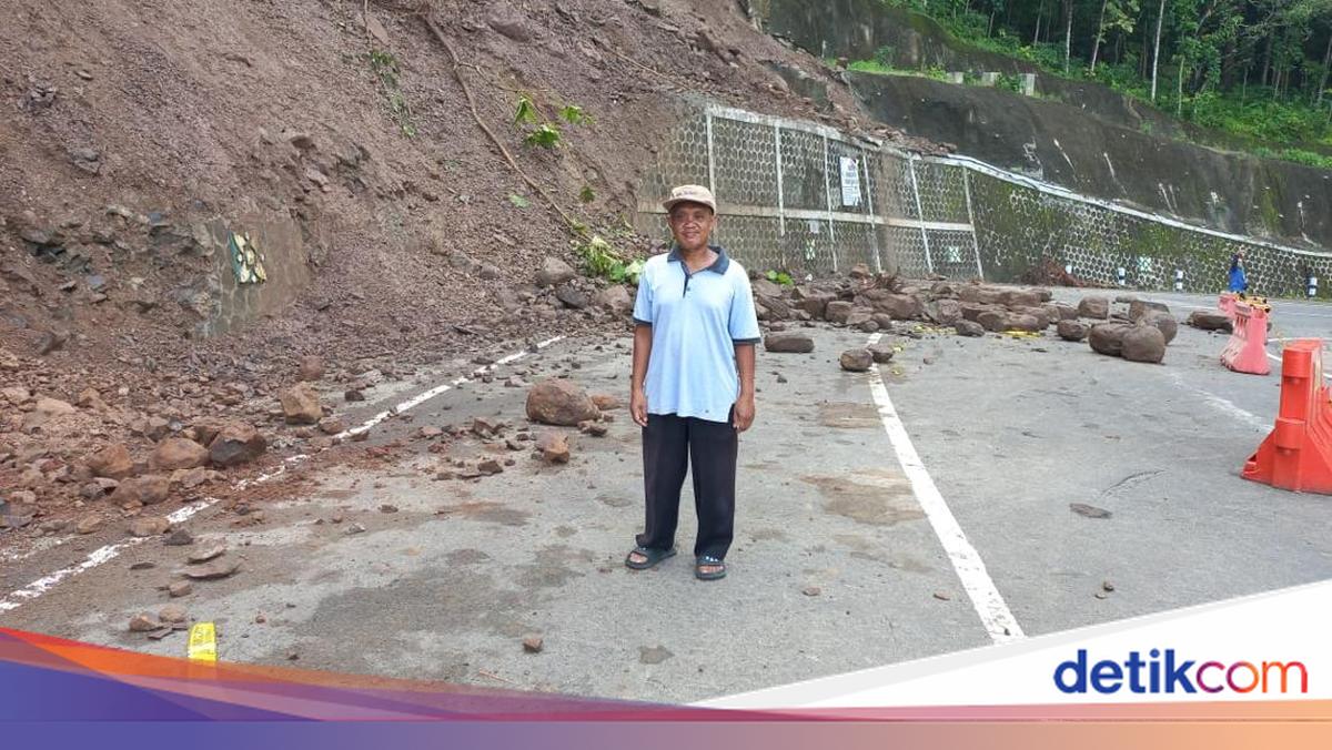 Clongop Road Landslide Again, Gunungkidul–Klaten Access Hampered