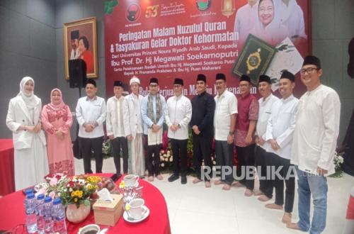 Nuzulul Quran Observance: Bamusi Holds Thanksgiving for Megawati's Honorary Doctorate
