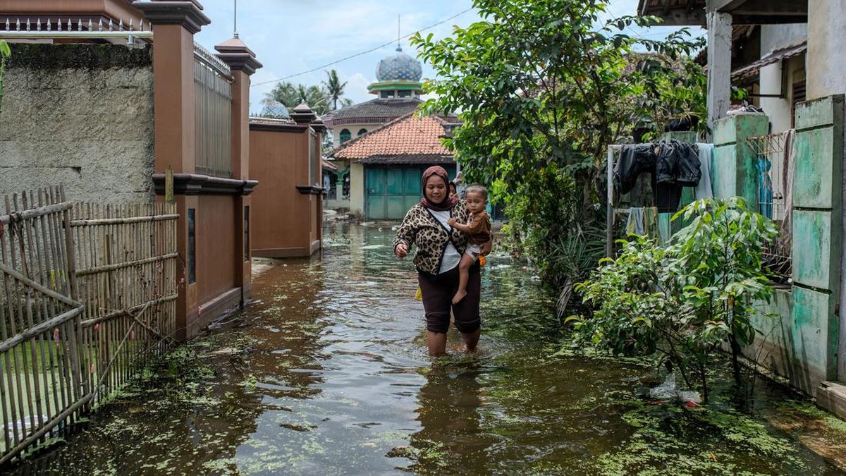 Serang City Flooded: 573 Homes Submerged, Two Buildings Collapsed