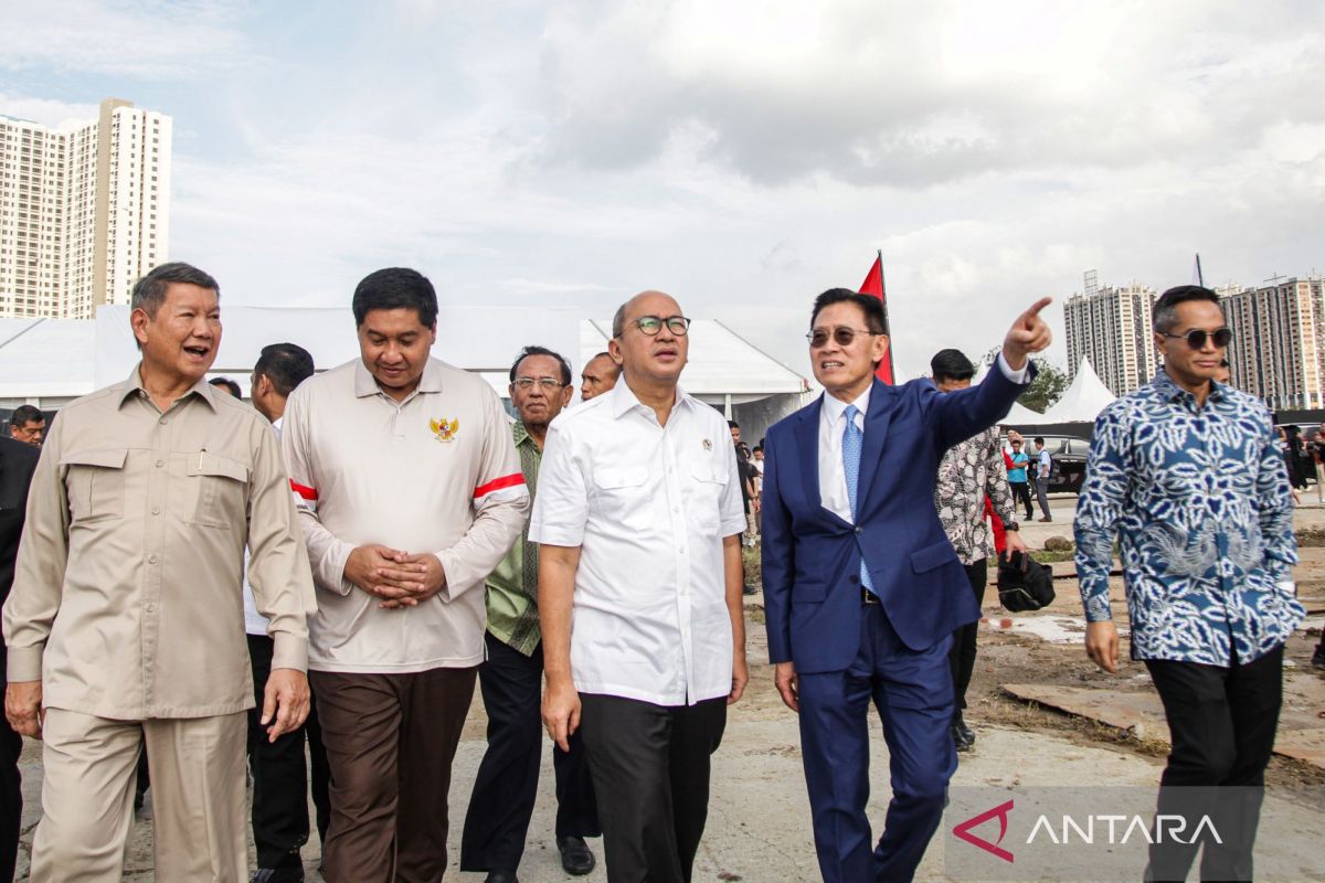Site visit to the three-million-unit MBR housing project in Cikarang