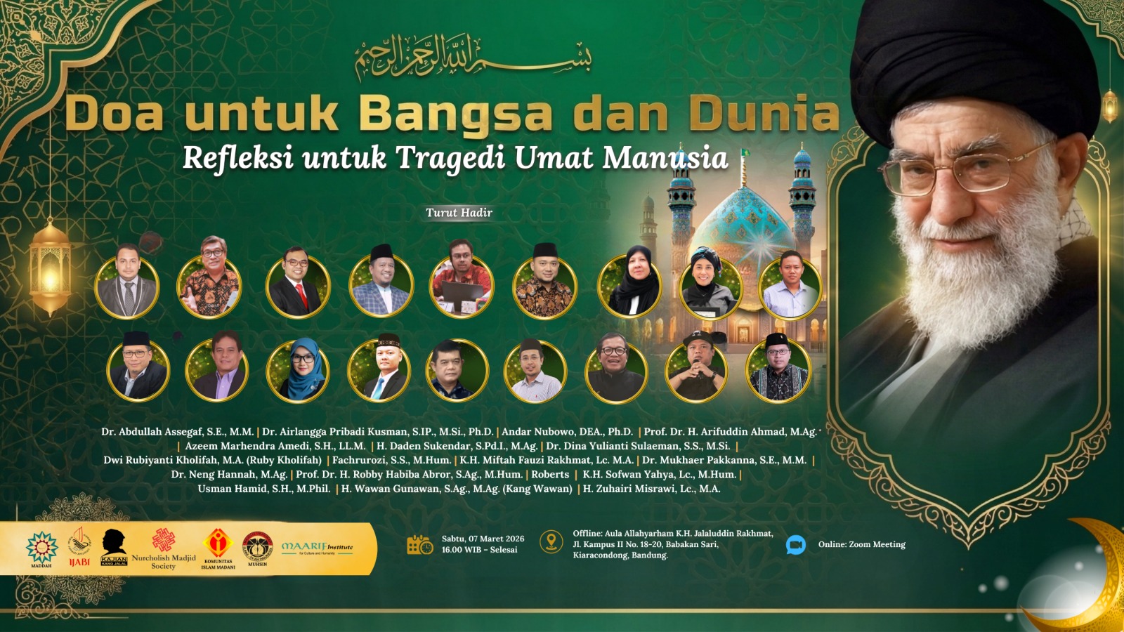 Joint Prayer and Humanitarian Reflection: Civil Society Urges Indonesia to Withdraw from the Board of Peace