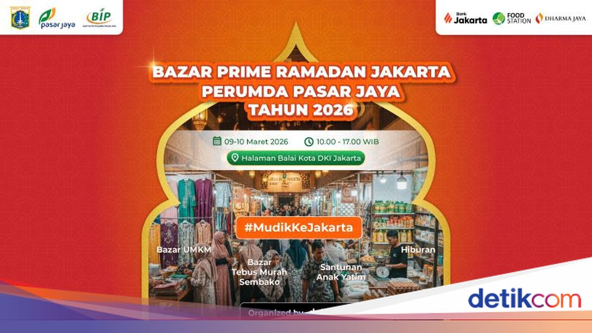Perumda Pasar Jaya to Hold Prime Ramadan Bazaar at City Hall, Note the Dates