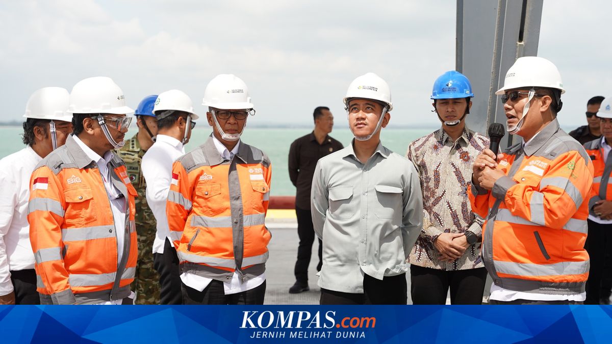 Vice President Gibran Visits Port and Production Facility Development Project in Tuban