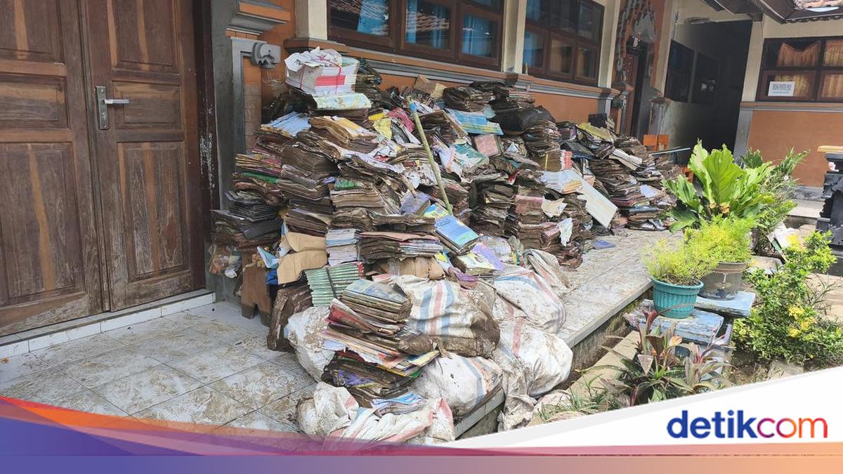 Flood Submerges SDN 5 Banjar Buleleng, Library and Classrooms Filled with Silt