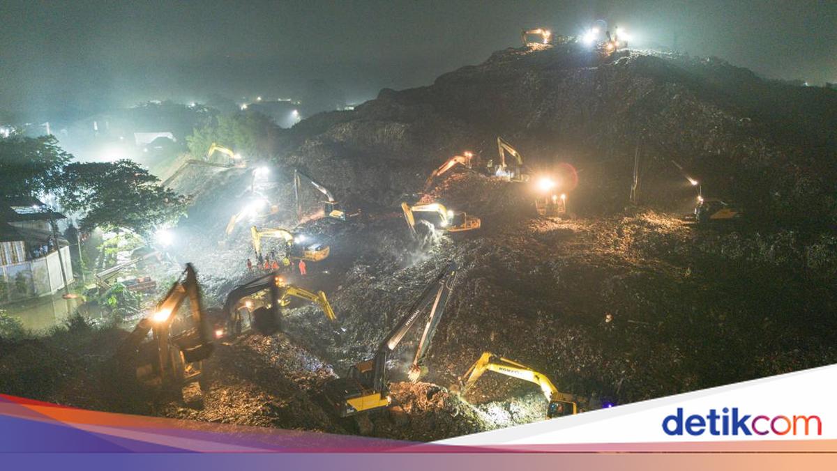 Police Estimate 10 Victims Buried in Bantargebang Waste Landslide
