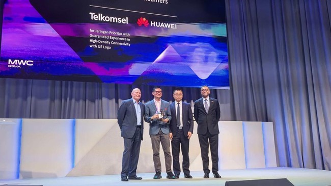 Telkomsel and Huawei Win GLOMO Awards for Reliable Network Connectivity