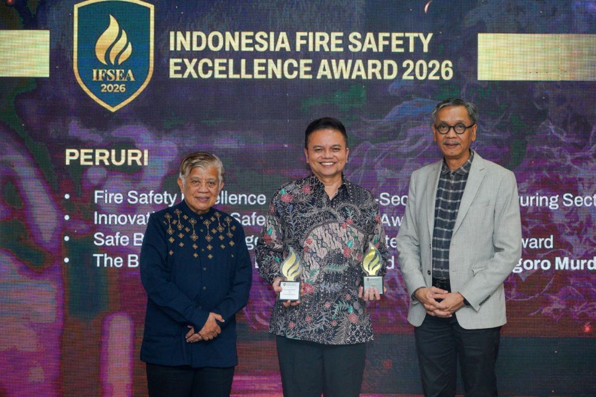 Peruri wins three IFSEA 2026 awards for fire protection system