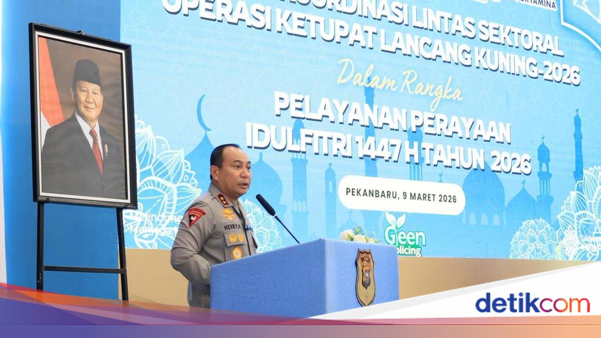 Riau Police Department Holds Coordination Meeting for 2026 Eid Exodus Operation