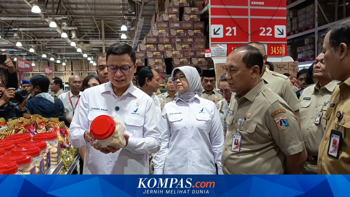 BPOM Conducts Food Safety Oversight at Pasar Rebo Supermarket, 40 Product Samples Tested