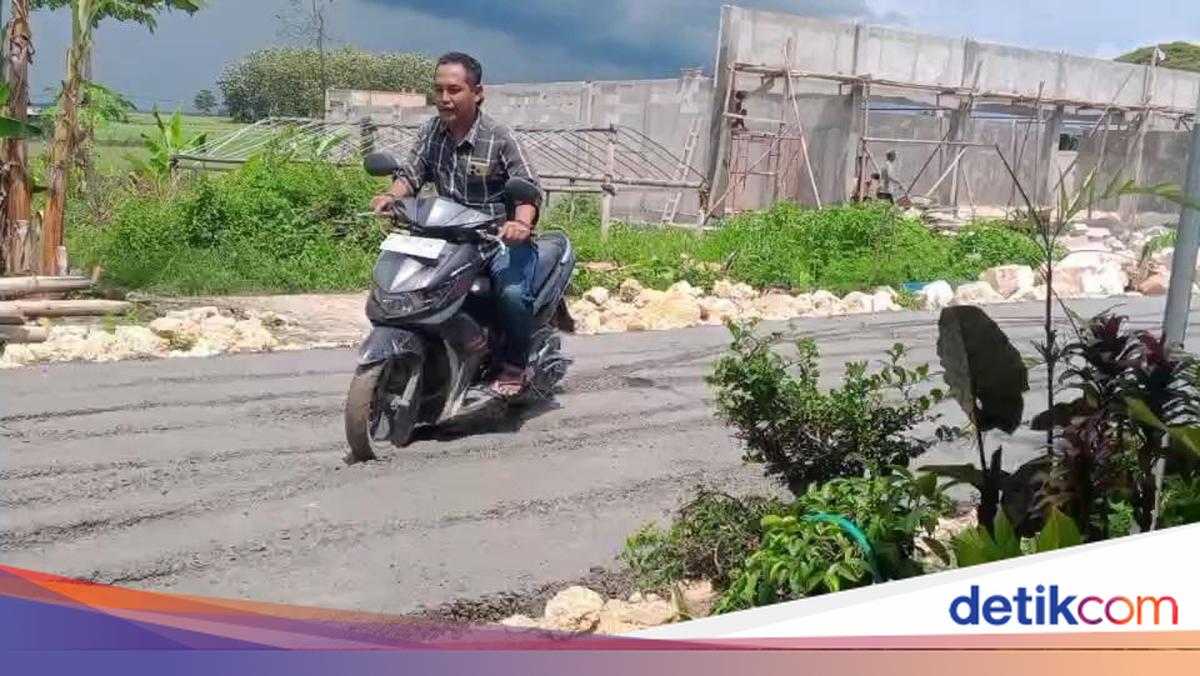 Motorcyclist Who Drove on Freshly Poured Road in Blora Designated as Suspect