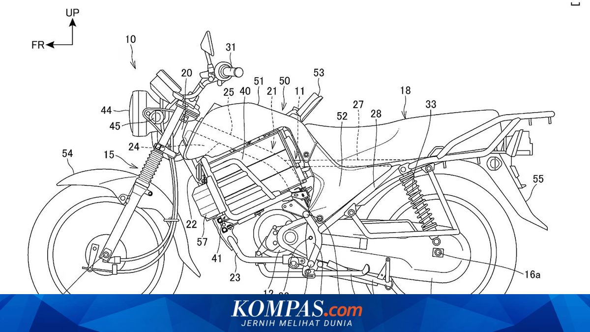Honda Patent Reveals Extremely Affordable Electric Motorcycle, Resembling Honda Win
