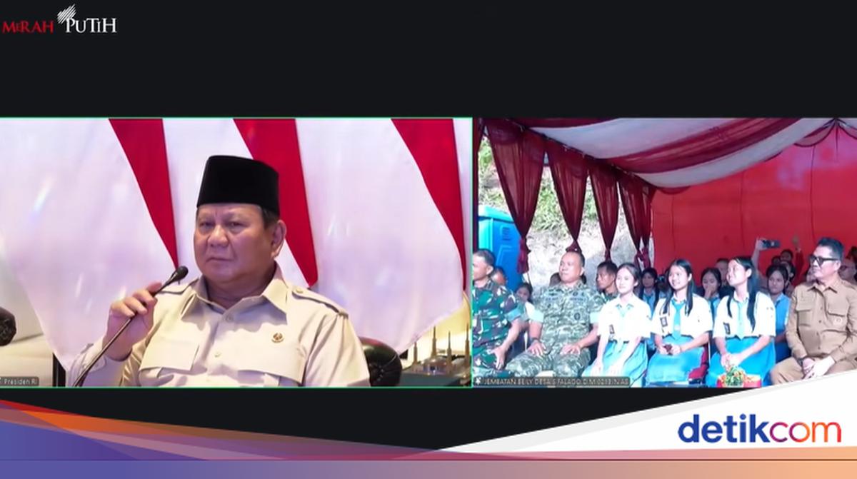 Prabowo: I Sleep More Peacefully Now That Rural Children No Longer Get Soaked Going to School