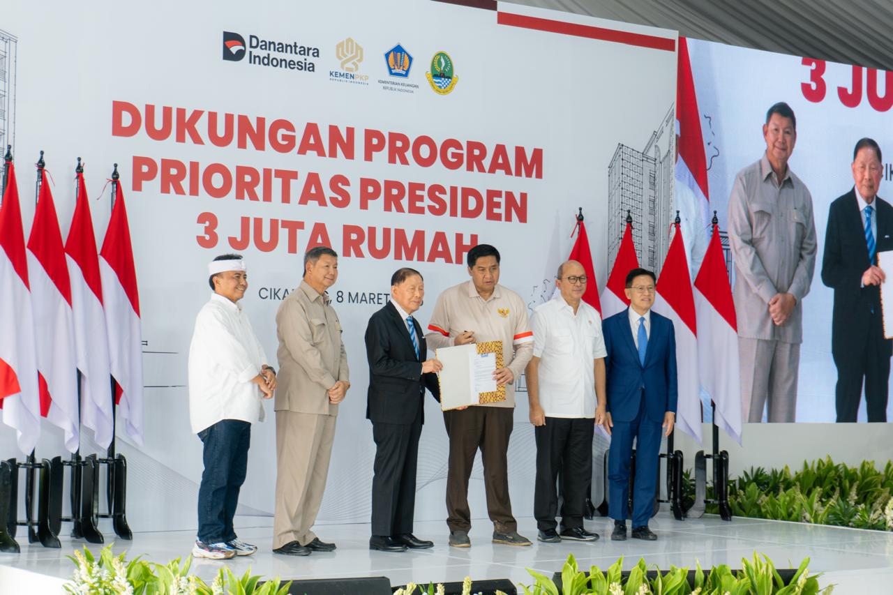 Mochtar Riady Donates 31.2 Hectares of Land in Meikarta to Danantara for Low-Income Housing Development