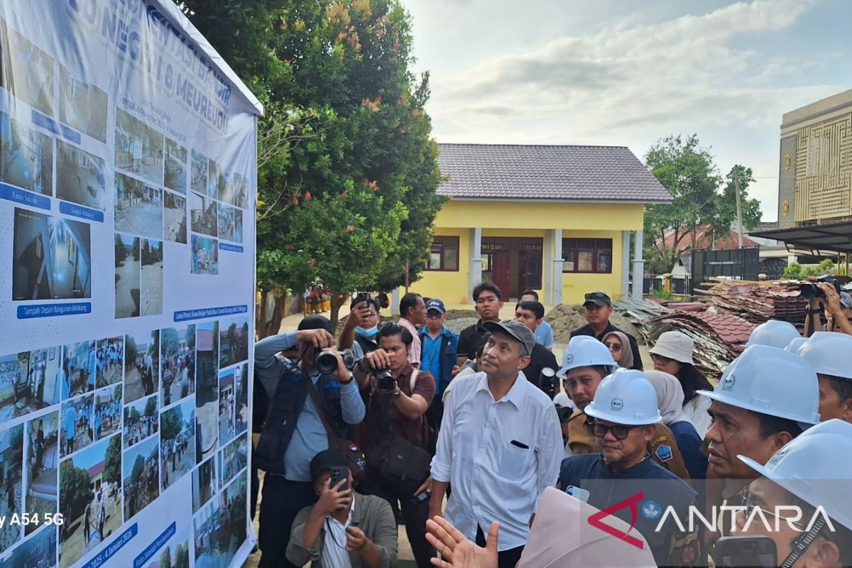 Ministry of Primary and Secondary Education Completes Revitalisation of 30 Schools in Pidie Jaya