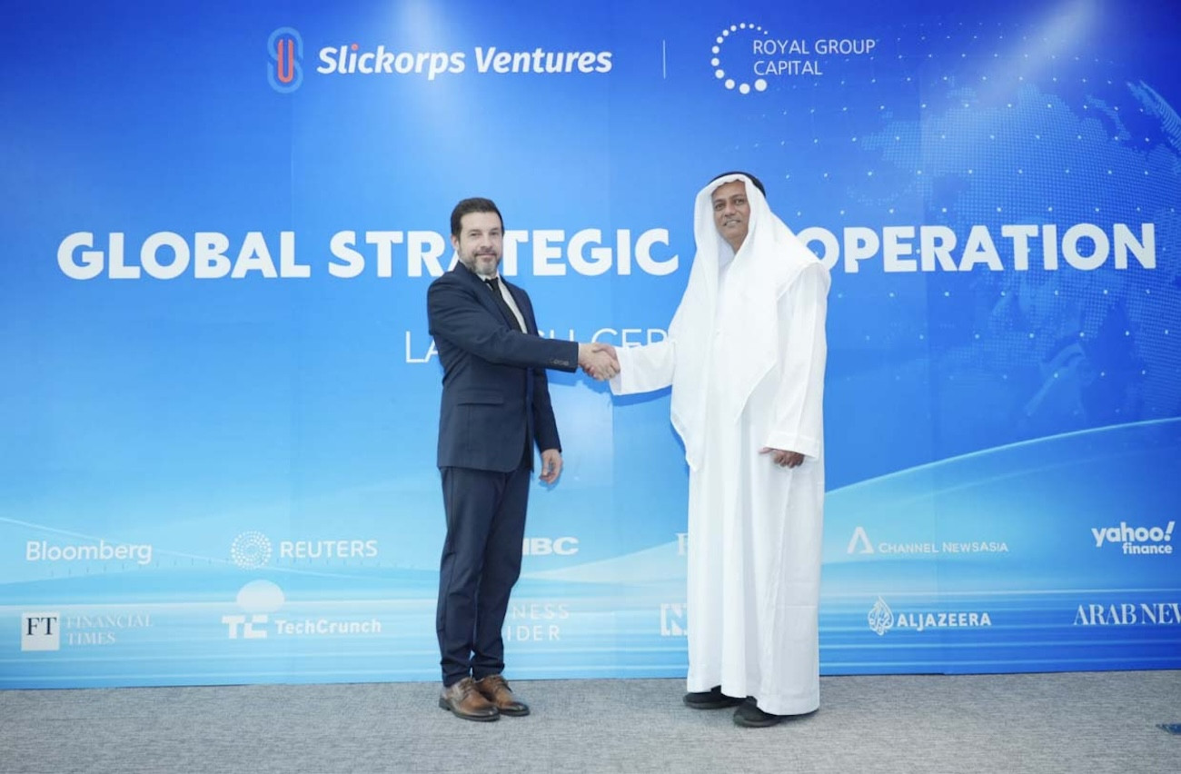 Slickorps Ventures Receives Strategic Investment from Royal Group Capital