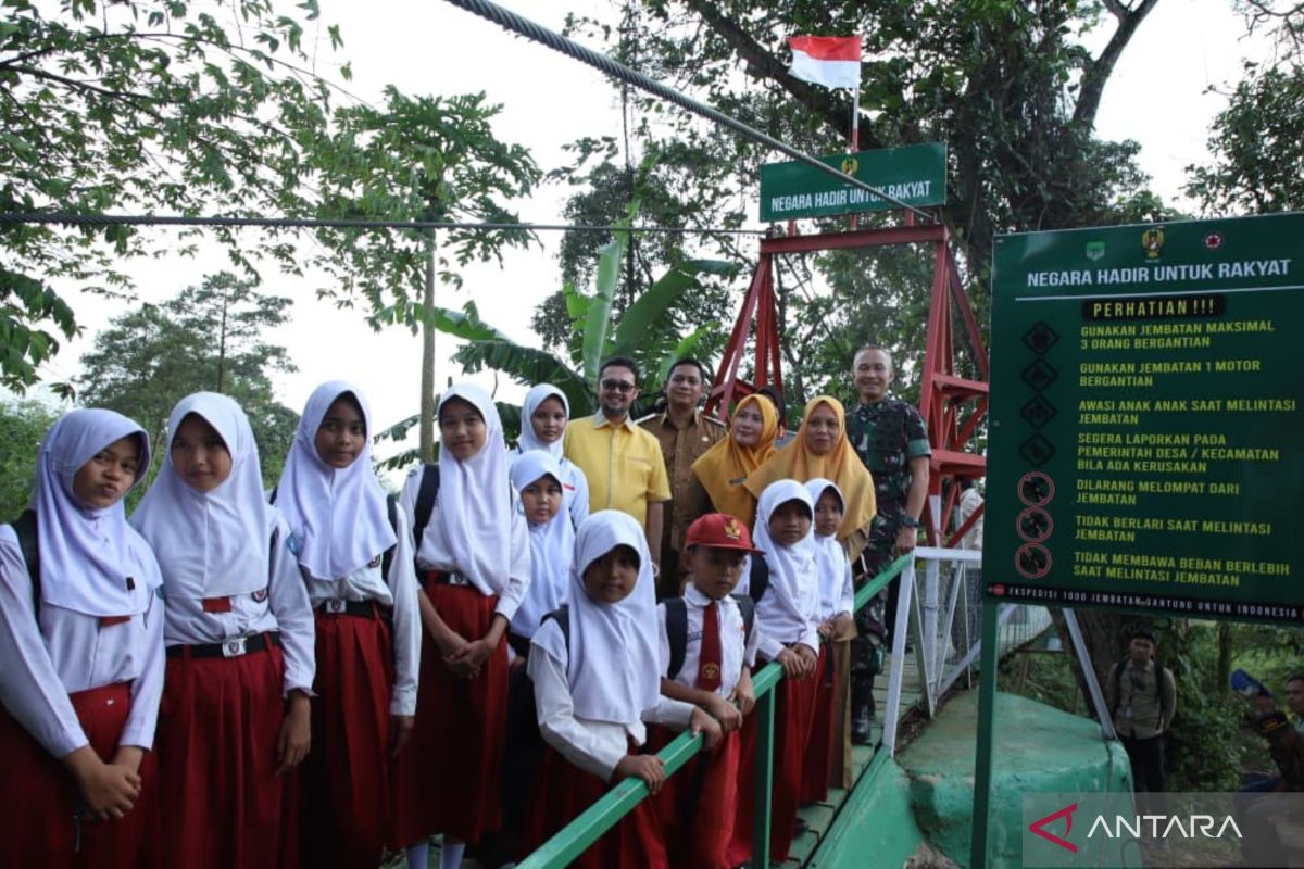 Garuda Suspension Bridge Facilitates Access for Residents of Serang Baru and Setu, Bekasi