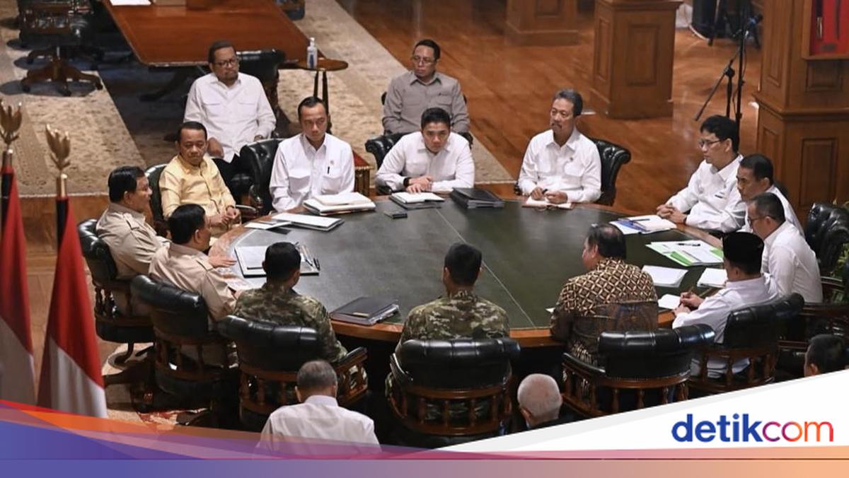 Prabowo Assembles Ministers at Hambalang to Discuss Energy and Food Security Ahead of Eid