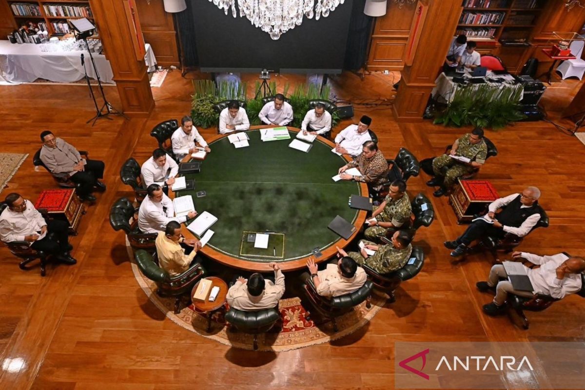 Prabowo Leads Limited Meeting to Discuss Food Self-Sufficiency and Eid Preparations
