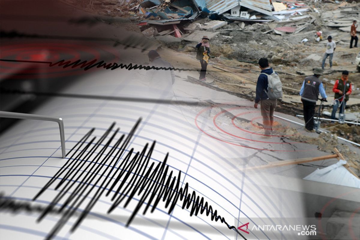 BMKG: 20 minor earthquakes shake several Indonesian regions since early Tuesday