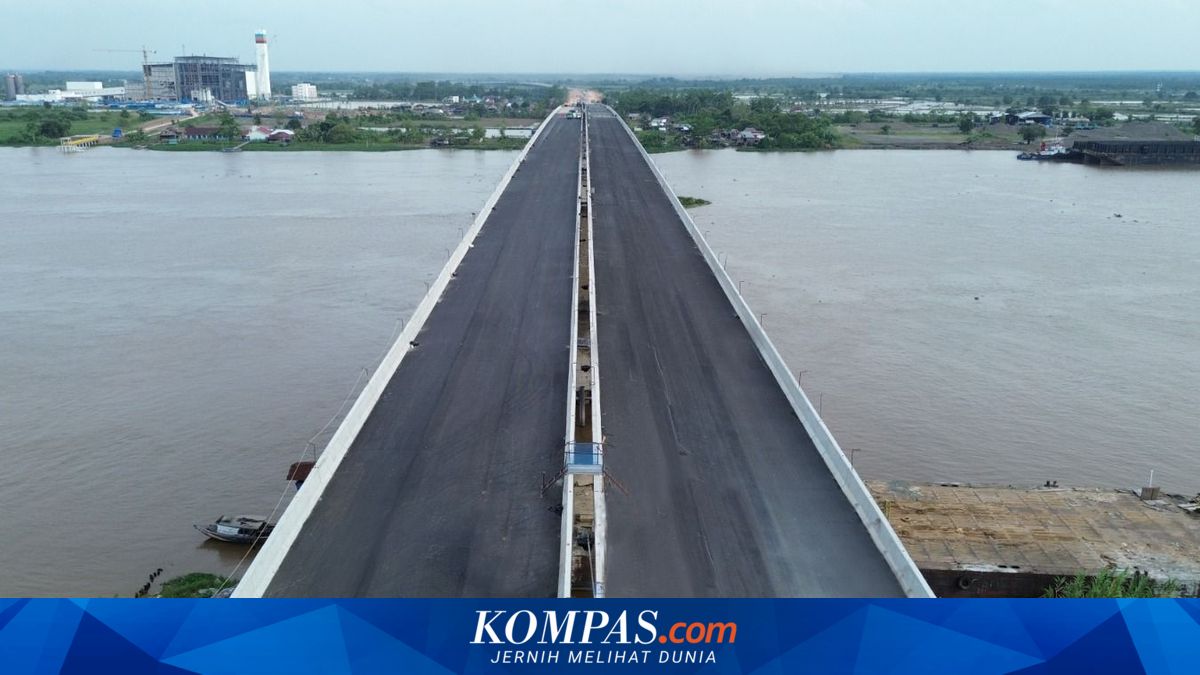 Lebaran Operational: Musi V Bridge Toll Road Palembang-Betung Enters Functional Feasibility Testing