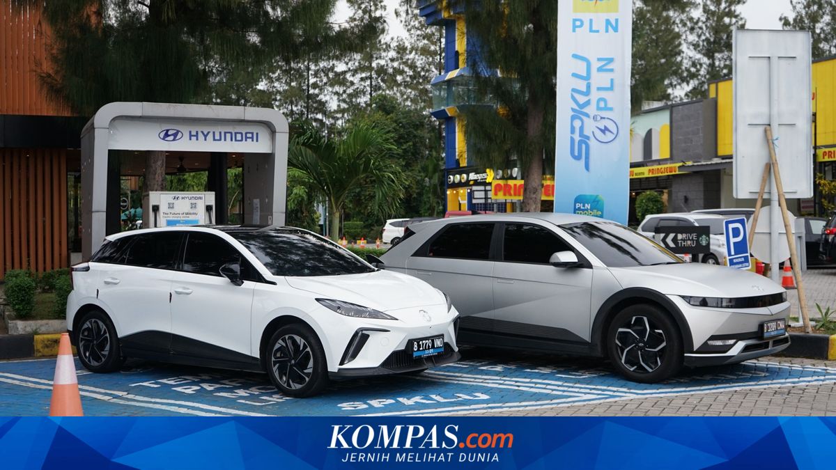 Mudik with Electric Vehicles: Note down EV Charging Station Locations on Trans-Java Toll Road